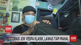 VIDEO: Restorasi Jok Vespa Klasik, Lawas Tapi Mahal