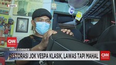 VIDEO: Restorasi Jok Vespa Klasik, Lawas Tapi Mahal