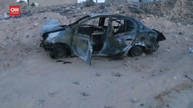 VIDEO: Serangan Rudal Hantam Pom Bensin Yaman