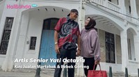 Artis Senior Yati Octavia Kini Jualan Martabak & Bebek Goreng