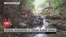 VIDEO: Wisata Air di Tengah Aliran Sungai dan Danau Biru