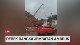 VIDEO: Derek Rangka Jembatan Ambruk