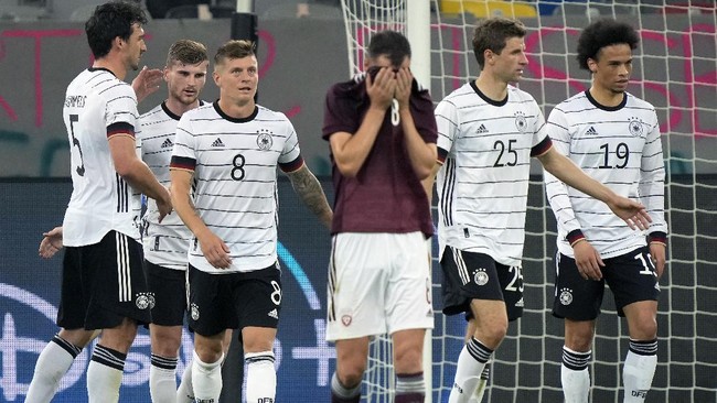 FOTO: Jerman Menang Besar Jelang Piala Eropa 2020