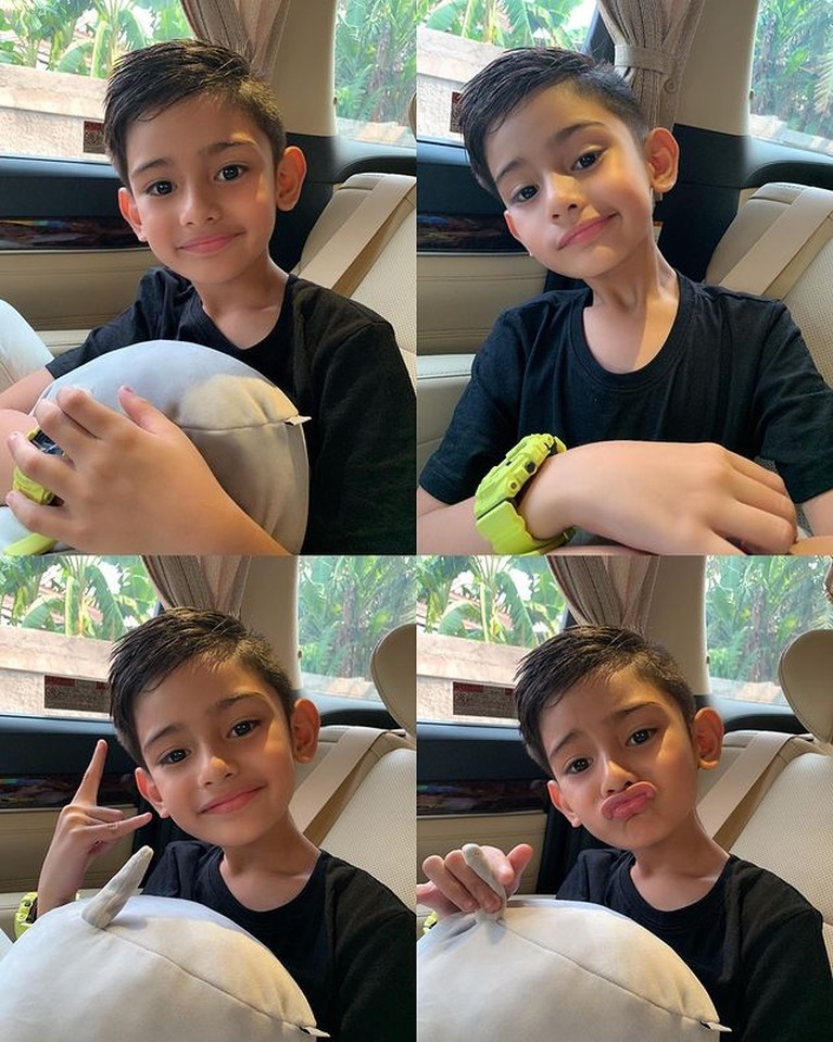 Potret Tampan King Faaz Anak Fairuz A Rafiq yang Jadi Sorotan - Foto 1