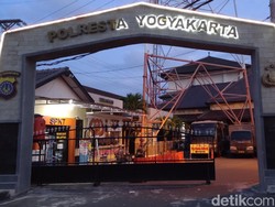 Suasana Terkini Mapolresta Yogya yang Sempat Diamuk Pria Bergolok
