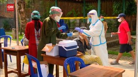 VIDEO: 22 Warga Positif, Tes Usap Massal Gratis Digelar