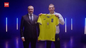 VIDEO: Jersey Baru Timnas Ukraina Diprotes Rusia