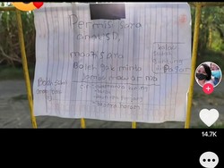 Bikin Hati Meleleh, Ini Isi Surat Bocah SD Sleman Minta Jambu yang Viral