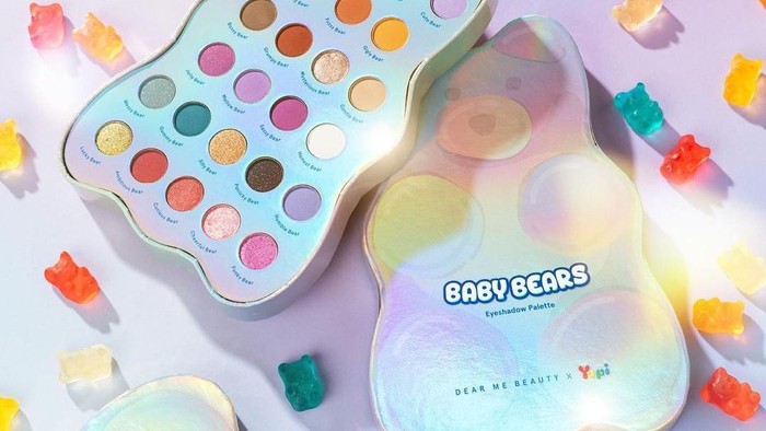 Racun Baru Bikin Gemas, Dear Me Beauty x Yupi Luncurkan Baby Bears Eyeshadow Palette