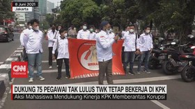 VIDEO: Dukung 75 Pegawai Tak Lulus Twk Tetap Bekerja Di KPK