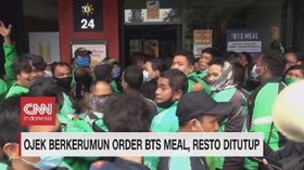 VIDEO: Gerai Penyedia BTS Meal Disegel Satpol PP