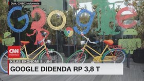 VIDEO: Google Didenda Rp 3,8 T