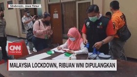 VIDEO: Malaysia Lockdown, Ribuan WNI Dipulangkan