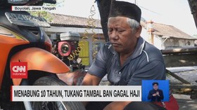 VIDEO: Menabung 10 Tahun, Tukang Tambal Ban Pasrah Gagal Haji