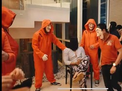 Tema Money Heist, Inilah Momen Kejutan Ultah Ammar Zoni yang Tak Biasa