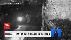 VIDEO: Pekerja Perempuan Jadi Korban Begal Payudara