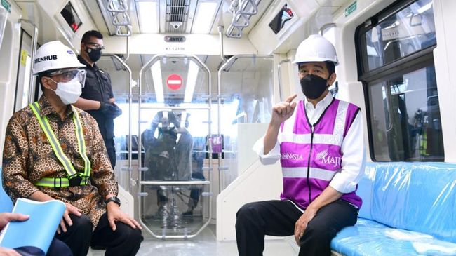 Presiden Joko Widodo (Jokowi) menilai moda Light Rail Transit (LRT) Jabodebek nyaman digunakan serta tidak berisik meski berkecepatan tinggi.