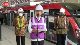 VIDEO: Jokowi: LRT Siap Operasi Juni 2022