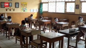 VIDEO: 226 Sekolah di Jaksel Uji Coba Sekolah Tatap Muka
