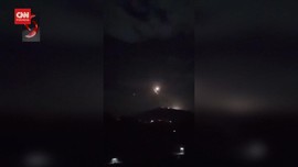 VIDEO: Serangan Rudal Israel Ke Suriah
