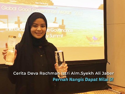 Cerita Deva Rachman Istri Alm.Syekh Ali Jaber Pernah Nangis Dapat Nilai 5!