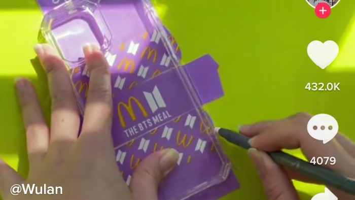 Kreatif! 5 Kreasi Daur Ulang Bungkus BTS Meal ala TikTokers