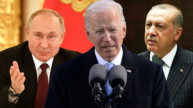 Biden Tak Rela Erdogan Dekat-Dekat Putin, AS Tekan Turki