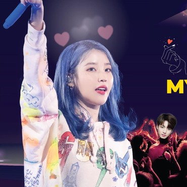 Infografis: IU... 'You're My Celebrity'