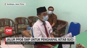 VIDEO: Jalur PPDB Penghapal Kitab Suci