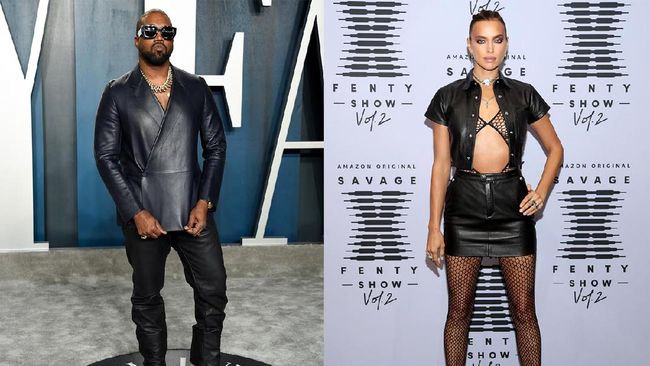 Raper Kanye West dikabarkan berpacaran dengan supermodel Irina Shayk setelah kedapatan bersama dalam sebuah acara.