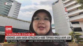 VIDEO: Kemenkes Jamin Vaksin Astrazeneca Habis Terpakai Juni