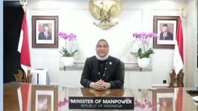 Menaker Minta Dukungan ILO atas Kebijakan Tangani Pandemi