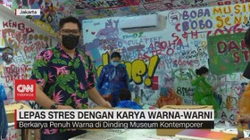 VIDEO: Lepas Stres Dengan Karya Warna-Warni