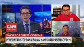VIDEO: Pemerintah Stop Dana Isolasi Nakes dan Pasien Covid-19