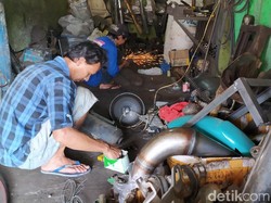 Knalpot Bising Dilarang, Bagaimana Pengaruhnya ke Perajin Knalpot di Ciamis