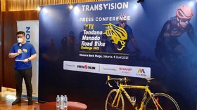 TransVision Gelar Ajang Balap Sepeda di Manado dan Tondano