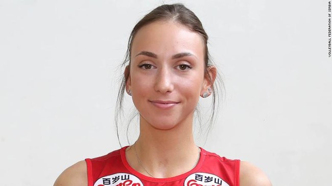 Pevoli Serbia, Sanja Djurdjevic mendapat hukuman larangan bertanding di dua partai usai tertangkap kamera melakukan aksi rasial.