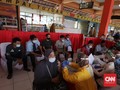 FOTO: Vaksinasi di Terminal Kampung Rambutan