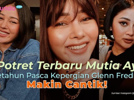 7 Potret Terbaru Mutia Ayu Setahun Pasca Kepergian Glenn Fredly, Makin Cantik!