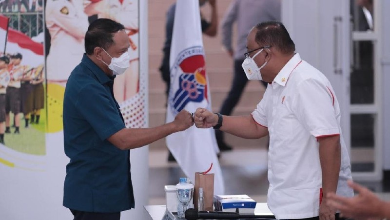 Menteri Pemuda dan Olahraga Zainudin Amali memimpin Rapat Koordinasi (Rakor)