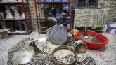 FOTO: Berdendang Musik dan Tari Khashaba di Irak Mengenal dendang musik dan tari Khashaba dari Irak dengan alat musik khas negara tersebut, Khishba.