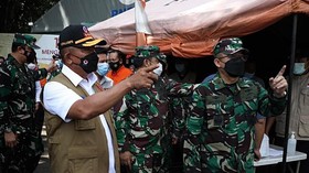 Ganip Apresiasi Posko PPKM Mikro Desa di Lampung Selatan