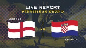 LIVE REPORT EURO 2020: Inggris vs Kroasia