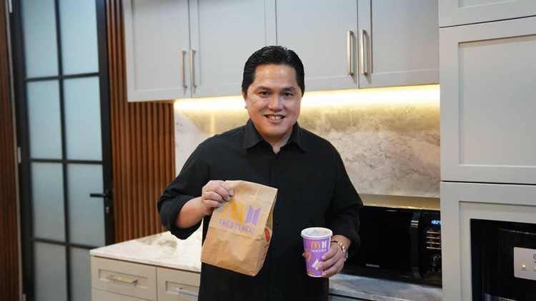 Erick Thohir Beli BTS Meal