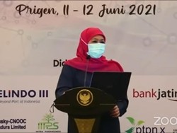 Khofifah Bicara Pentingnya Digitalisasi Ekonomi Saat Buka Rakerwil AMSI Jatim