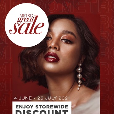 Metro Great Sale, Diskon 50% hingga 25 Juli