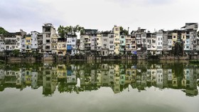 FOTO: Rumah Ramping yang Menjulang di Vietnam