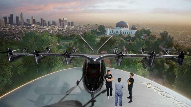 FOTO: Taksi Terbang Listrik Terkuak
