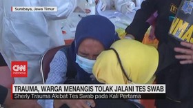 VIDEO: Trauma, Warga Menangis Tolak Jalani Tes Swab