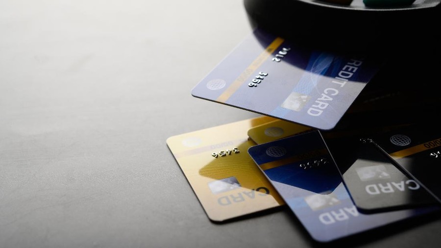 Credit card payment, buy and sell products & service,selective focus